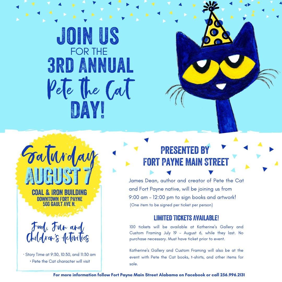 Pete The Cat at Cain Center For The Arts, 27 March | Event in Cornelius | AllEvents