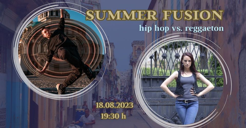 Summer Fusion class with Veselin Gifted and Mirela, Havana Social Club