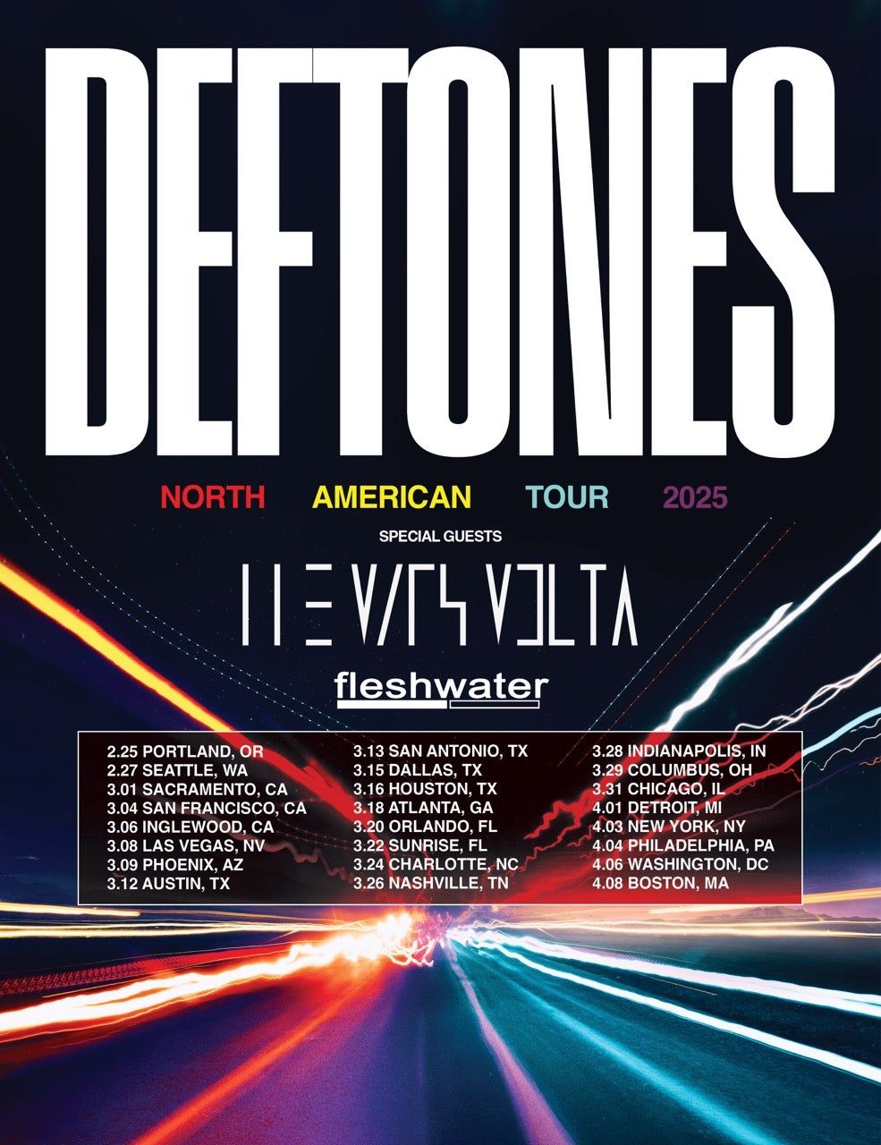 Deftones at Co-op Live, 14 February | Event in Manchester | AllEvents