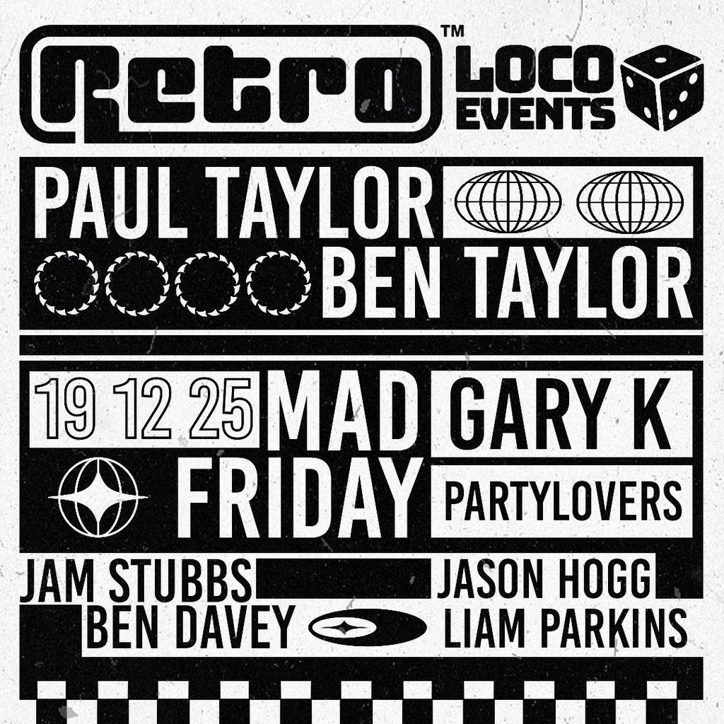 Loco presents retro at the box arena - Mad Friday, 19 December | Event in Carlisle | AllEvents