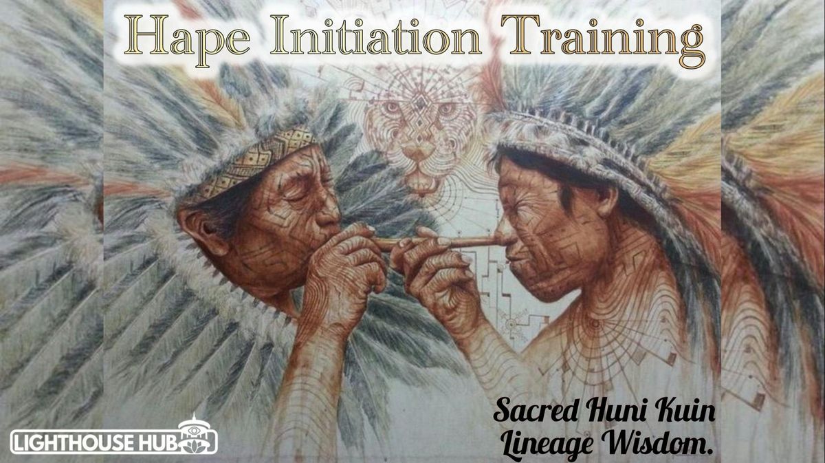 HAPÉ Initiation Training (Sunday 20th July) @ The Lighthouse Mcr 11AM, 20 July | Event in Droylsden | AllEvents