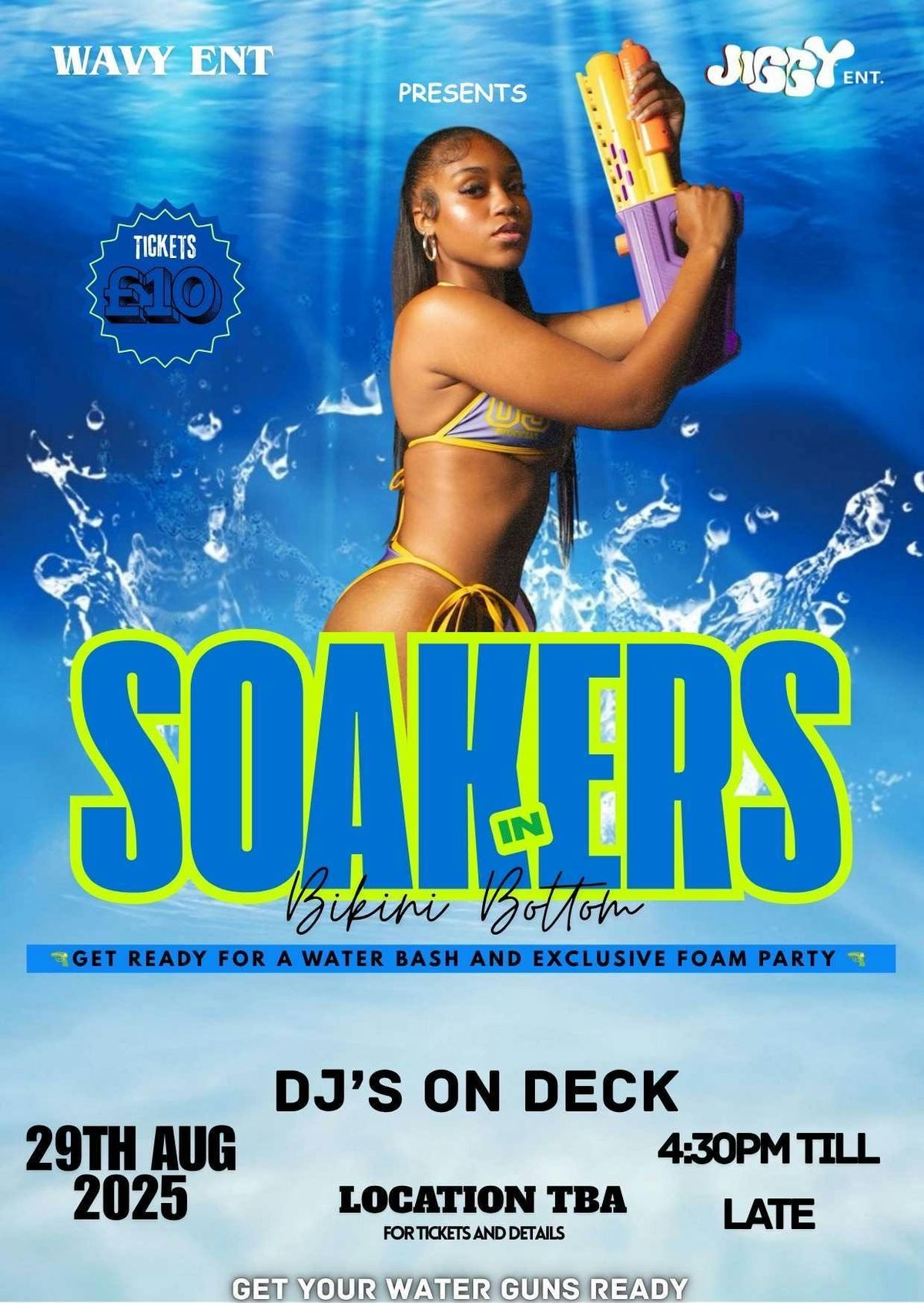 SOAKERS💦💦, 29 August | Event in Romford | AllEvents