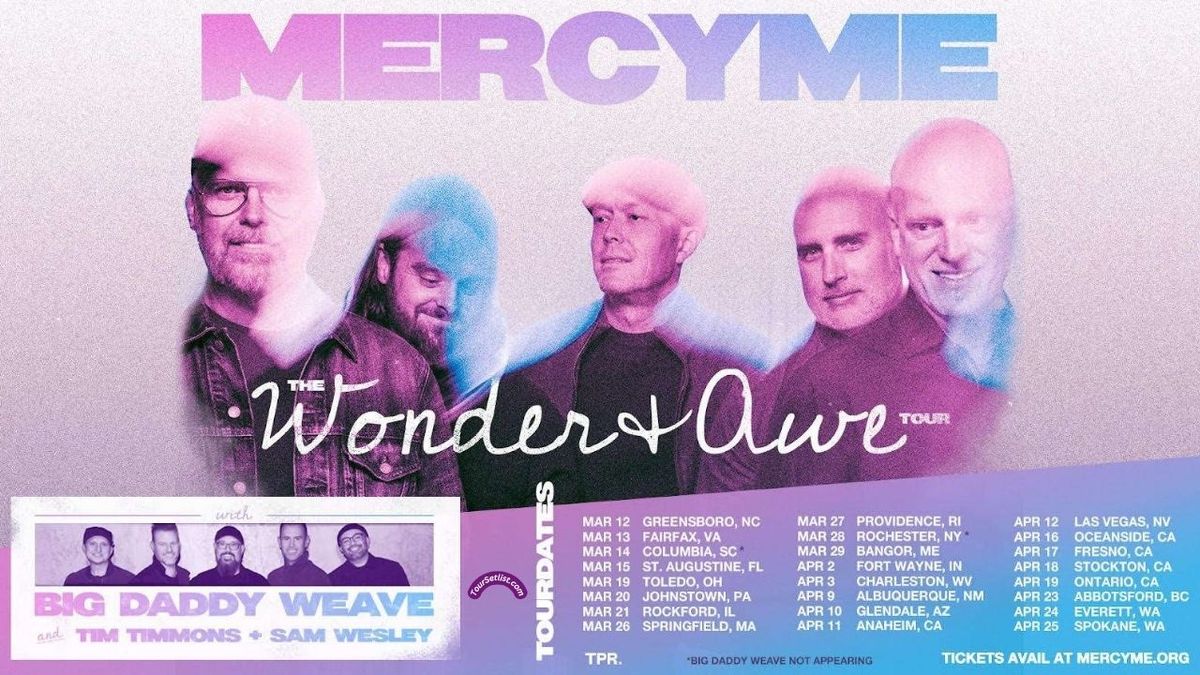 MercyMe, 22 April | Event in Abbotsford | AllEvents