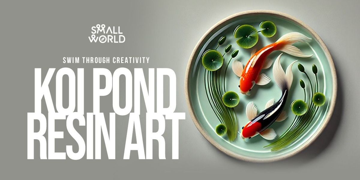 Koi Pond Resin Art, 29 November | Event in Bangalore | AllEvents