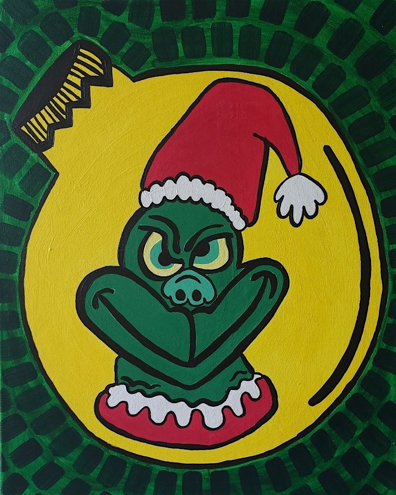 Beware of the of the Sneaky Grinch, catch him in this fun painting event, 21 December | Event in Auburn | AllEvents