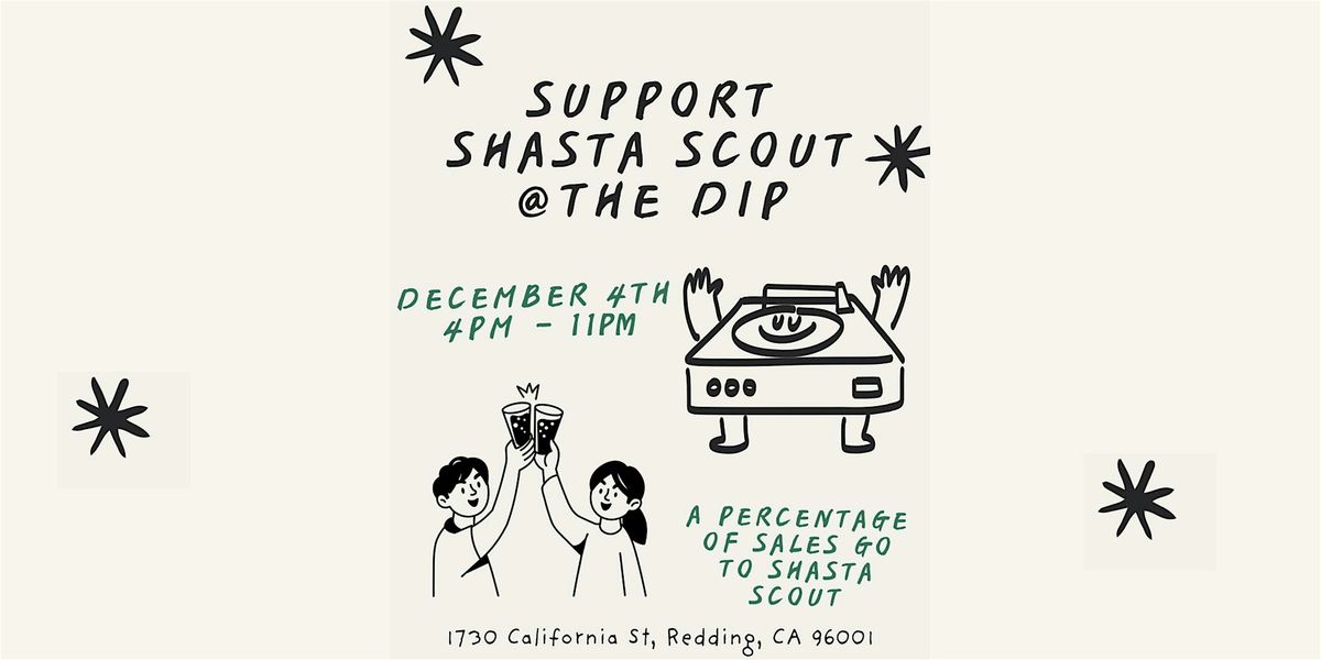 LOCAL NEWS & LOCAL BOOZE: A FUNDRAISER FOR SHASTA SCOUT, 4 December | Event in Redding | AllEvents