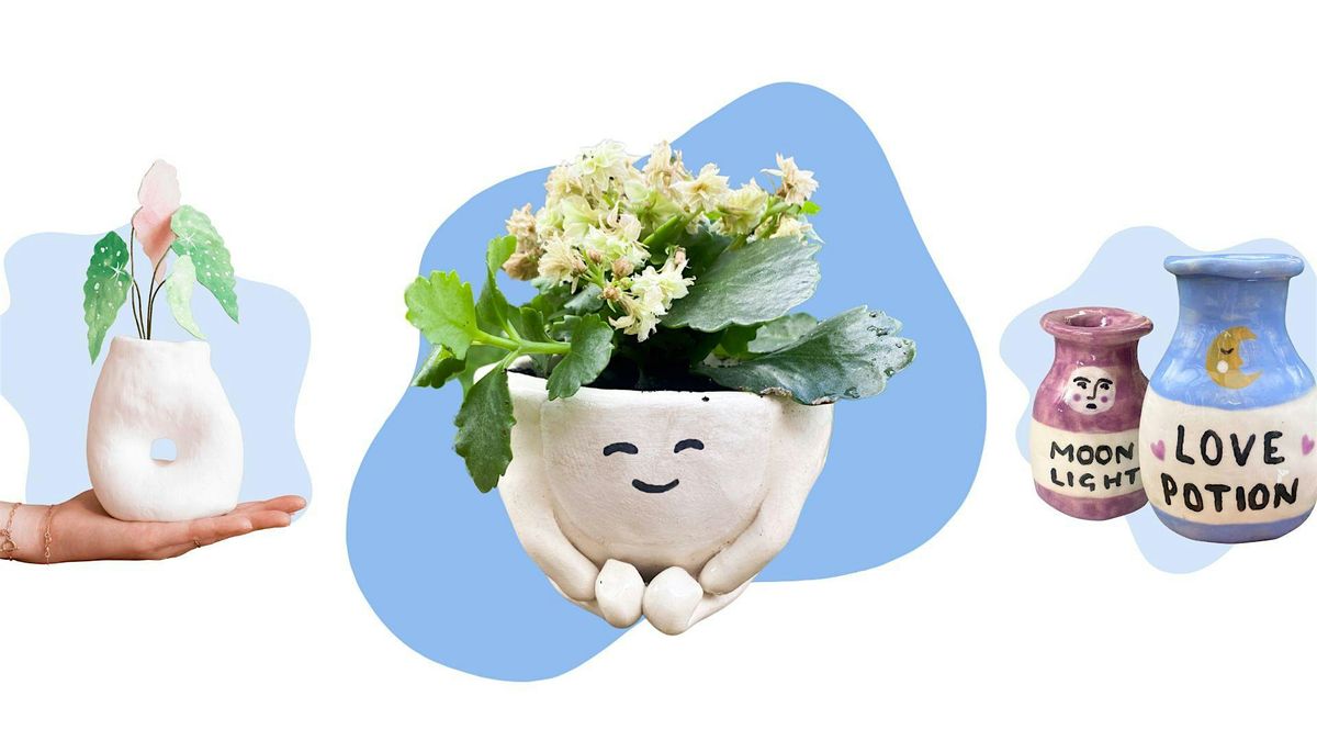 Make Your Own Plant Pot or Vase Pottery Workshop, 7 February | Event in Taunton | AllEvents