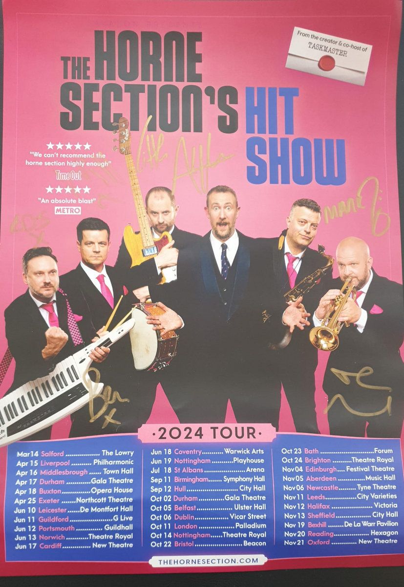 The Horne Sections Hit Show at Alexandra Theatre, 5 October | Event in Birmingham | AllEvents