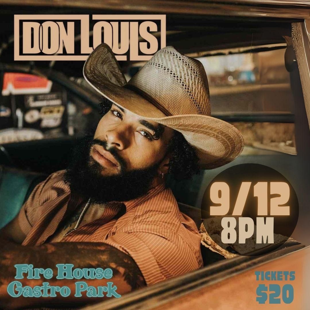 Don Louis at Firehouse Gastro Park in Grand Prairie, 12 September | Event in Grand Prairie | AllEvents