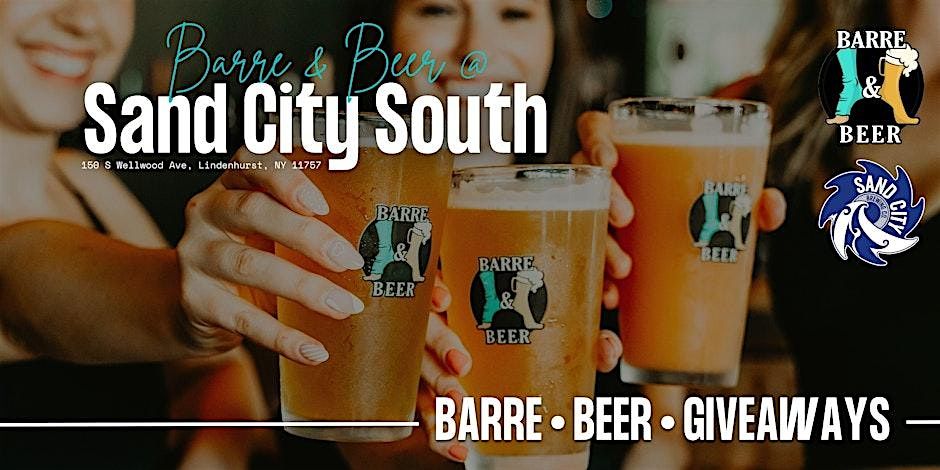 Barre & Beer @ Sand City South, 11 January | Event in Lindenhurst | AllEvents