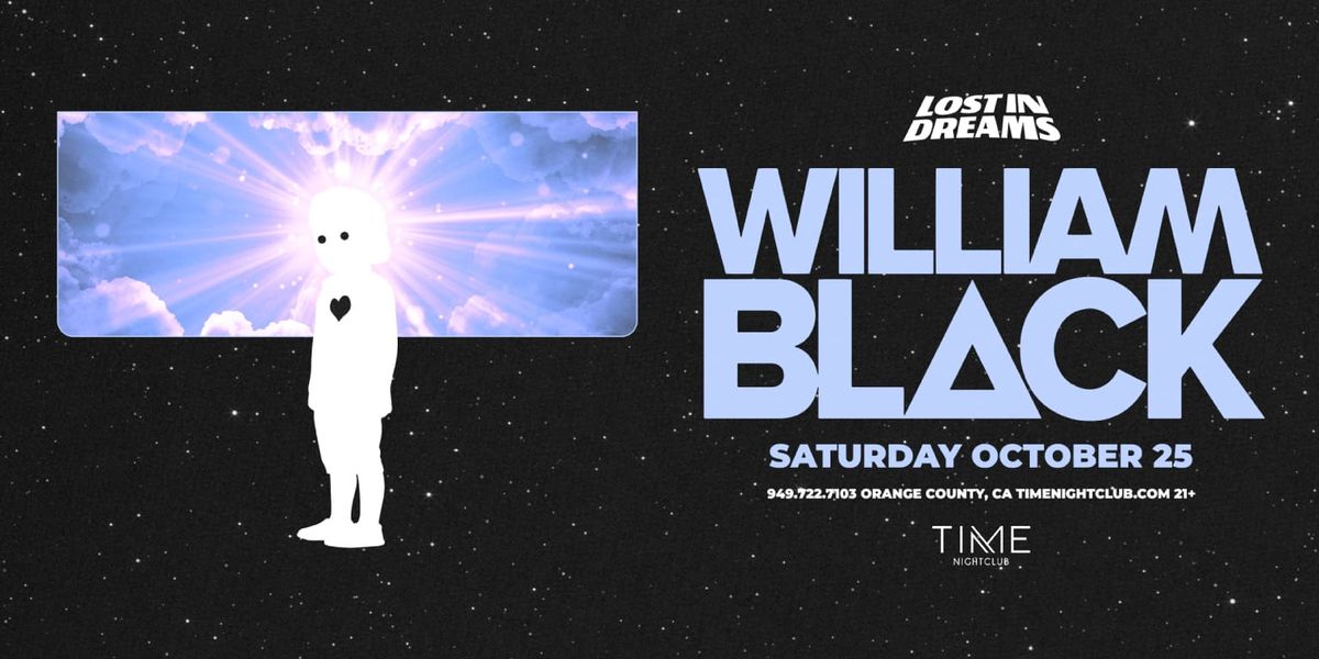 William Black (21+), 5 April | Event in Boston | AllEvents