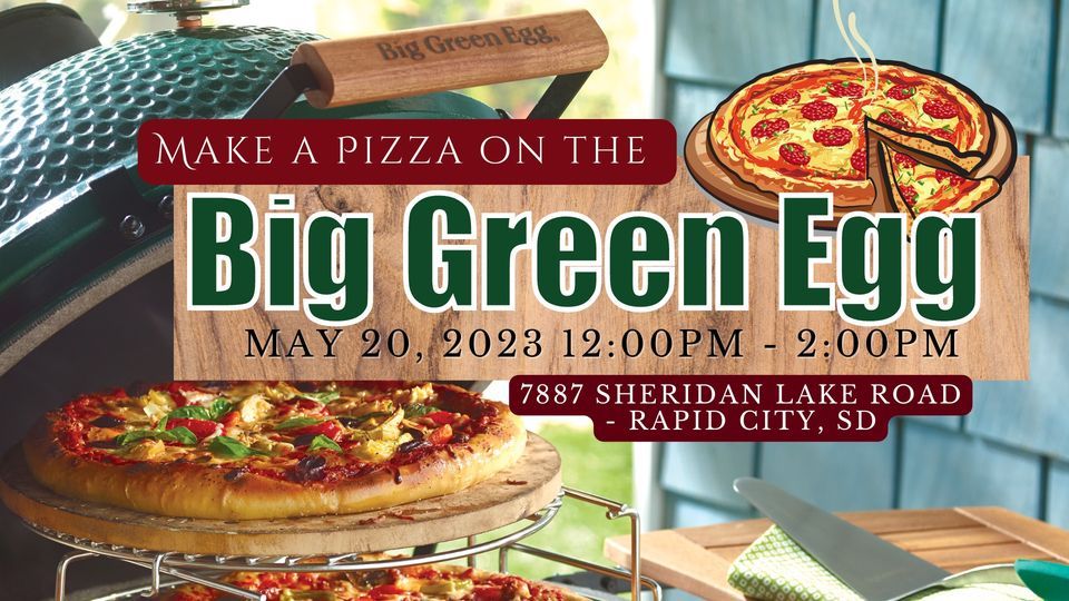 cooking your pizza on the big green egg