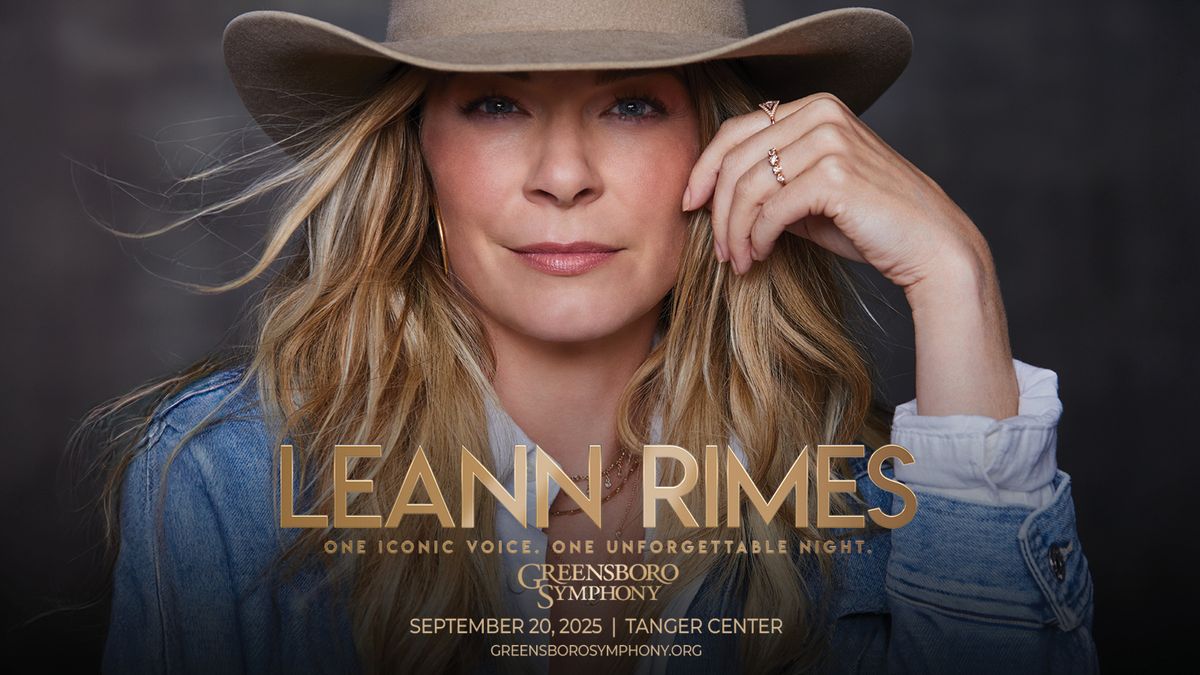 LeAnn Rimes with Greensboro Symphony Orchestra, 20 September | Event in Greensboro | AllEvents
