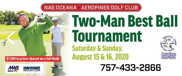 Two-Man Best Ball Tournament at Aeropines Golf Club, Virginia Beach