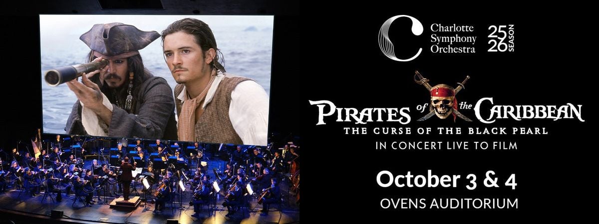 Pirates of the Caribbean in Concert at Ovens Auditorium, 3 October | Event in Charlotte | AllEvents
