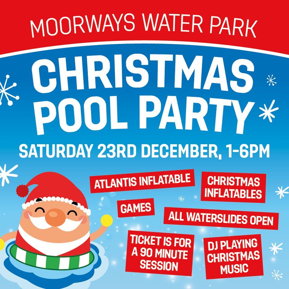 Moorways Christmas Pool Party , Moorways Sports Village and Water Park