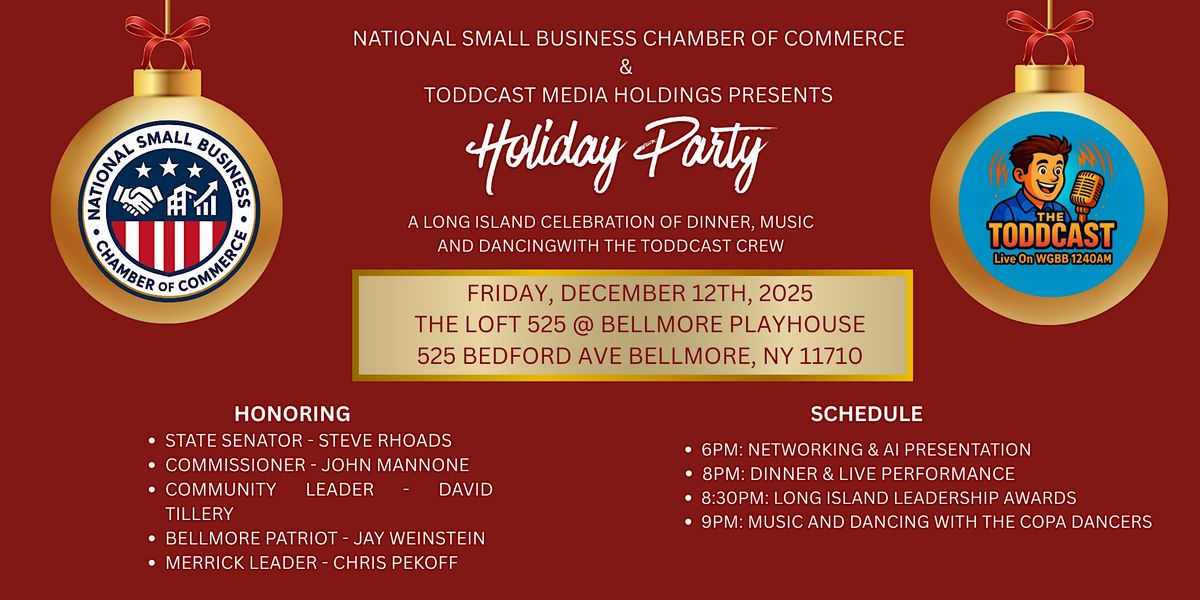 Long Island Holiday Event -  Sponsored By NBSCC, 12 December | Event in Bellmore | AllEvents