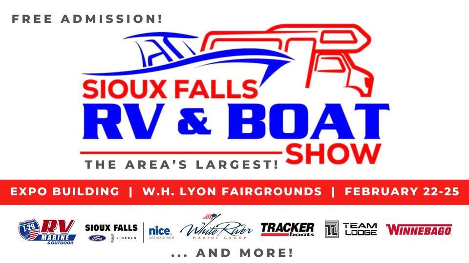 SIOUX FALLS RV & BOAT SHOW, Expo Building W.H. Lyon Fairgrounds