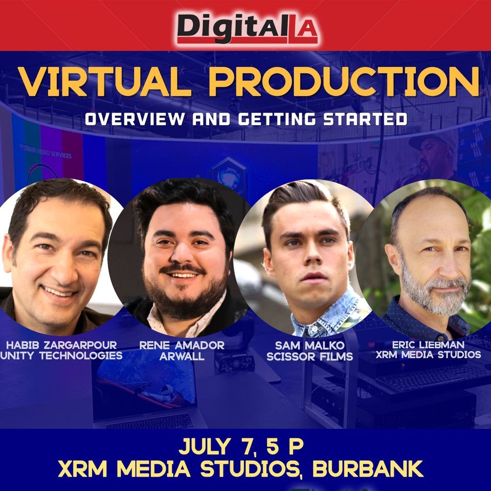 Digital LA Virtual Production Overview and Getting Starter , XRM