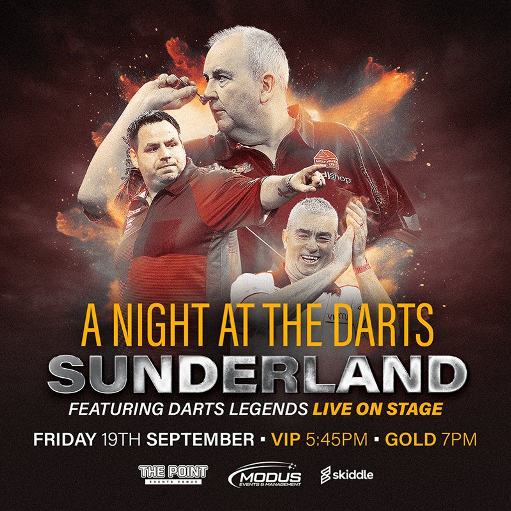 A Night At The Darts Sunderland, 19 September | Event in Sunderland | AllEvents
