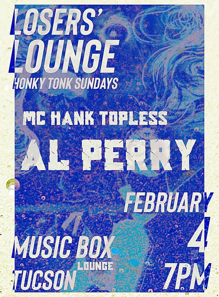 Al Perry , Music Box Lounge, Tucson, February 4 2024 AllEvents.in