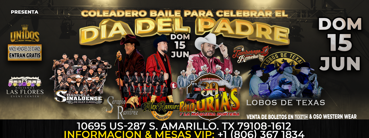 POLO URIAS, SERAPIO RAMIREZ & MAS , 15 June | Event in Amarillo | AllEvents