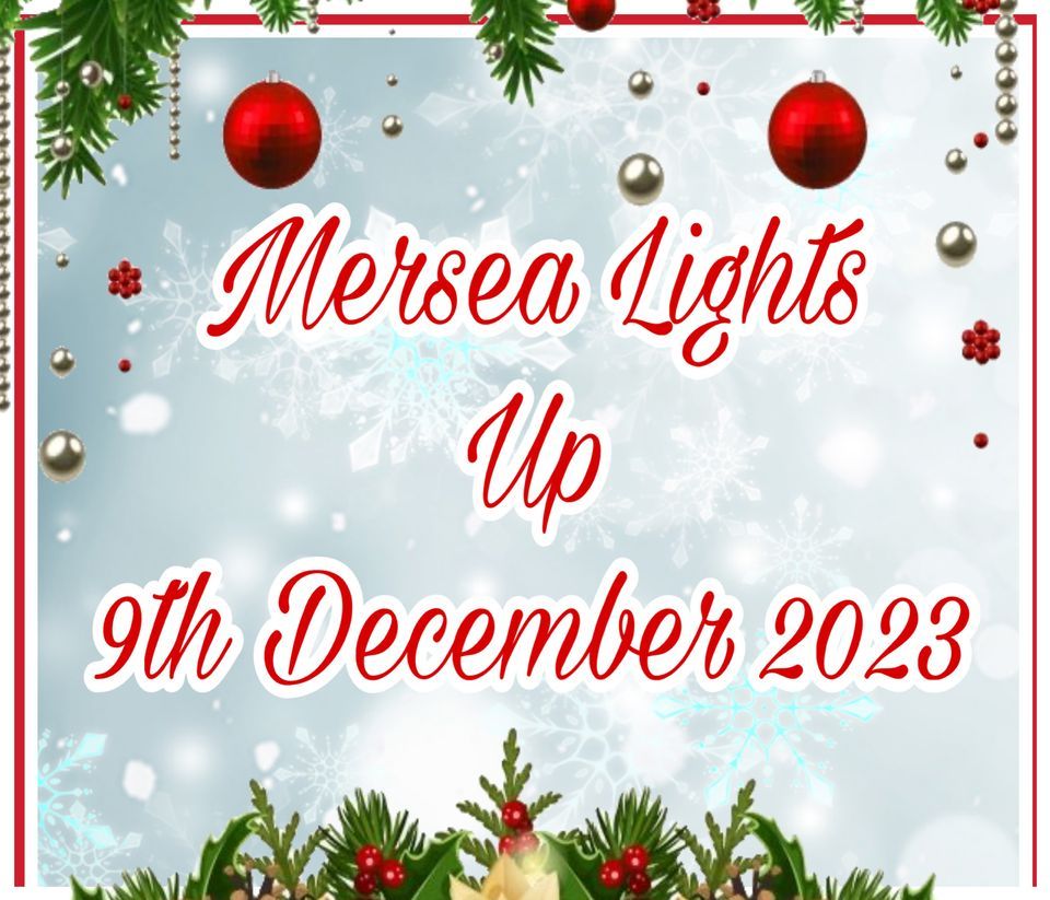 MoleyMersea lights up , Mersea Island, Maldon, December 9 2023