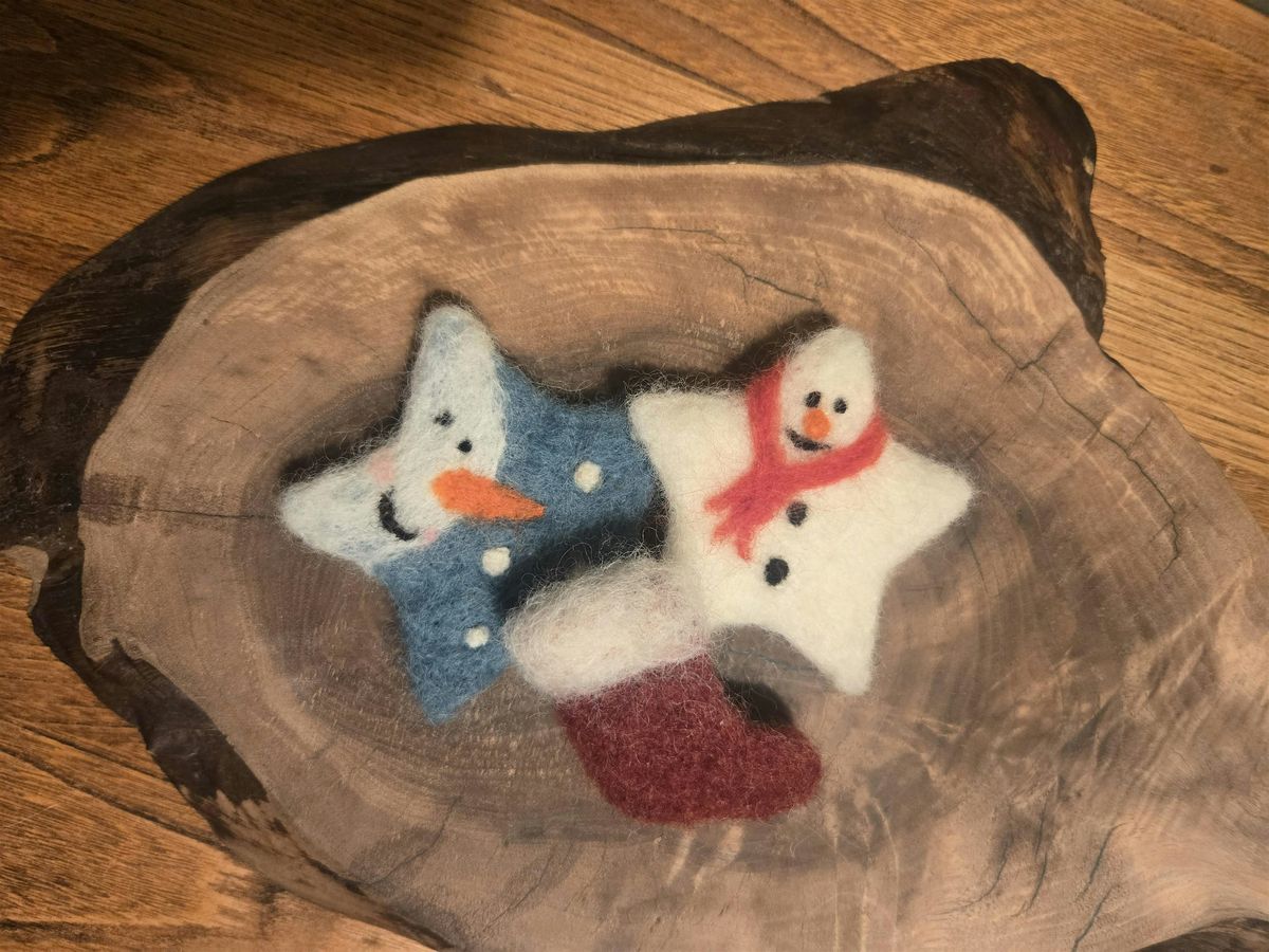 Needle Felting Workshop: Cookie Cutter Ornaments, 9 December | Event in Gananoque | AllEvents