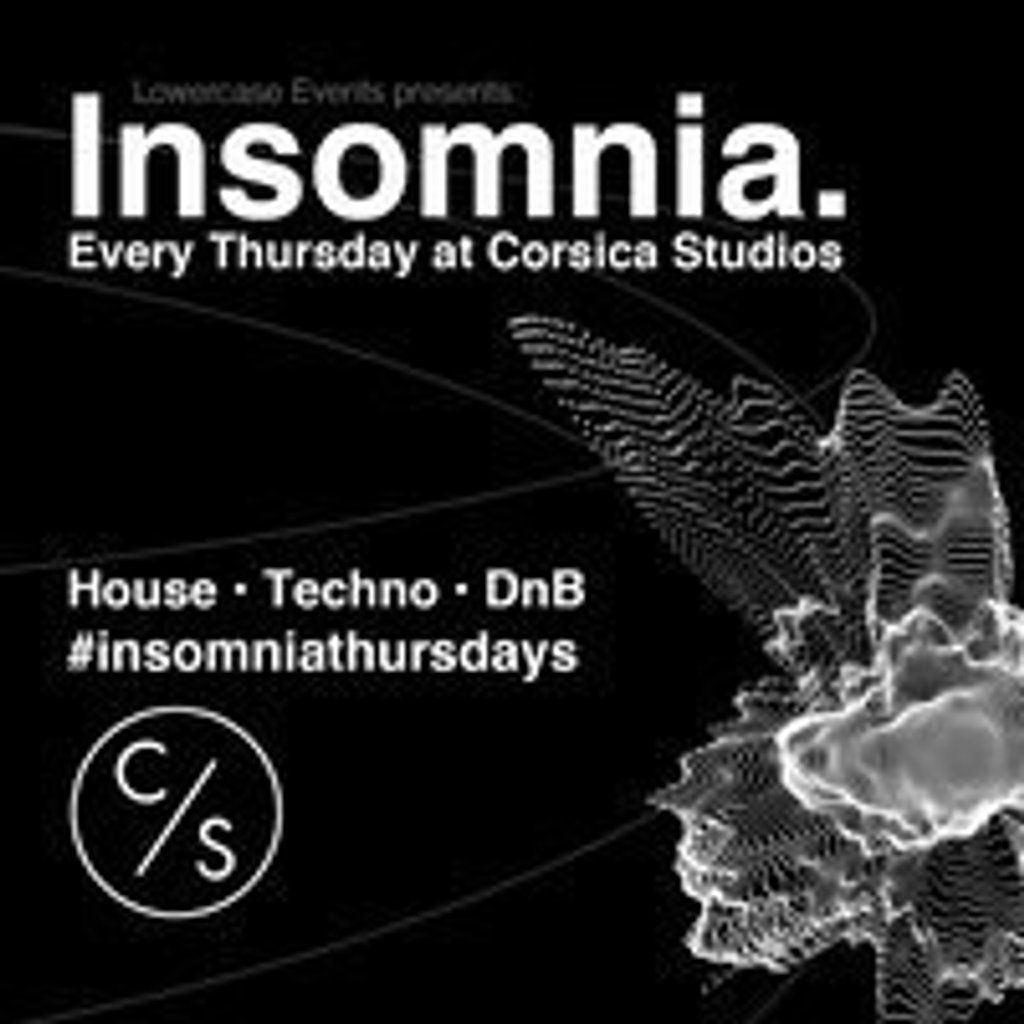Insomnia London - House x DnB x Techno, 14 August | Event in London | AllEvents