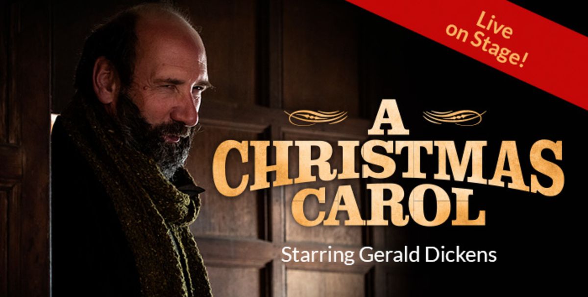 A Christmas Carol with Gerald Dickens, 27 November | Event in Nashua | AllEvents