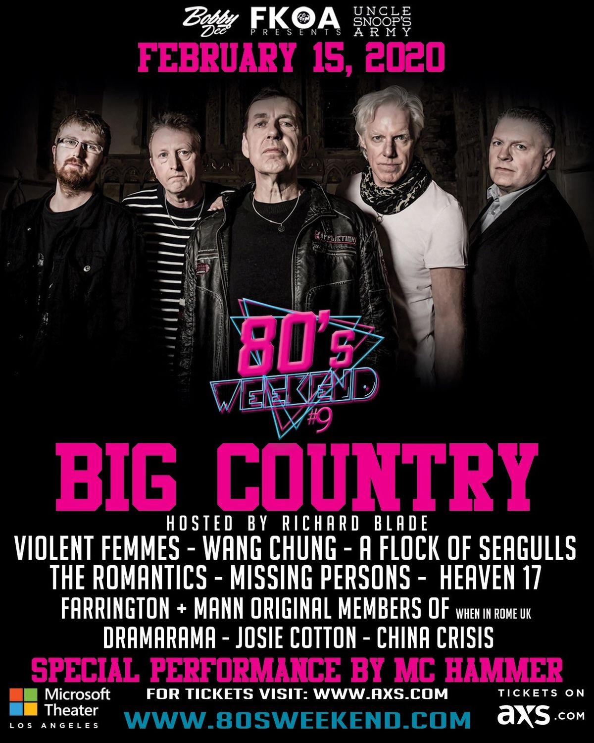 Big Country with A Flock of Seagulls, 1 September | Event in Lincoln | AllEvents