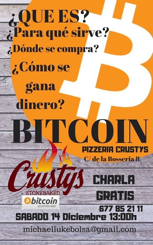 Bitcoin Info Day At Crustys Palma Sl Palma De Mallorca