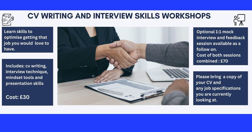 CV writing and interview skills workshop, Breakout Long Melford ...