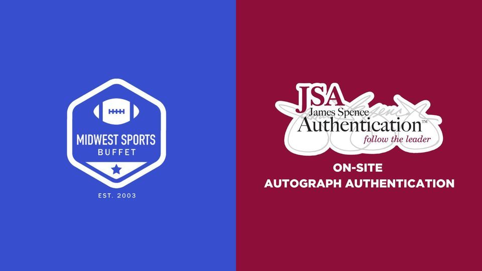 JSA at the Chicago Card Show, Bridgeview Community Center, 14 January