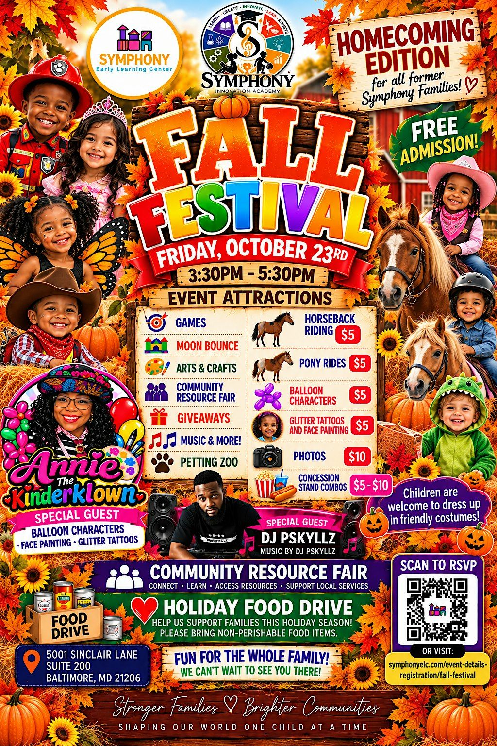 Fall Festival & Community Resource Fair, 5001 Sinclair Ln, Baltimore ...