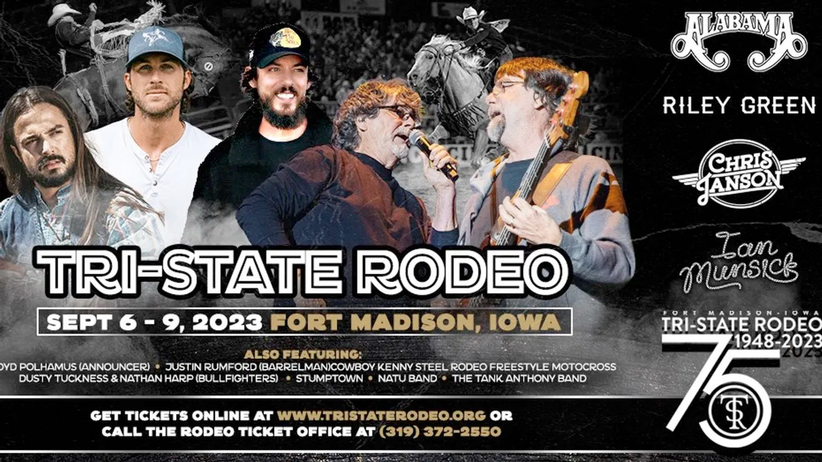 Tri State Rodeo, 5 September | Event in Fort Madison | AllEvents