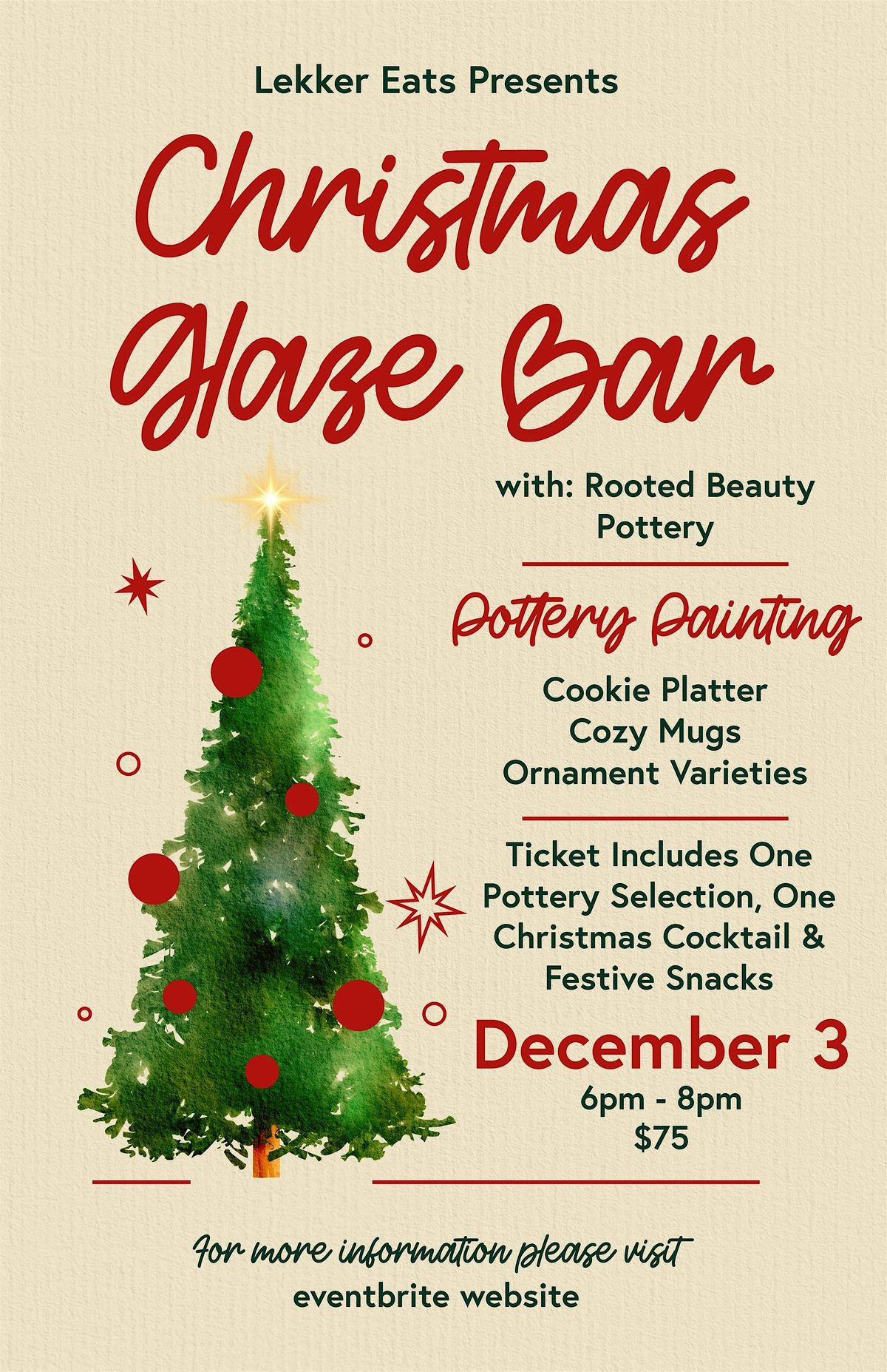 Christmas Glaze at Lekker Eats, 3 December | Event in Myrtle Beach | AllEvents