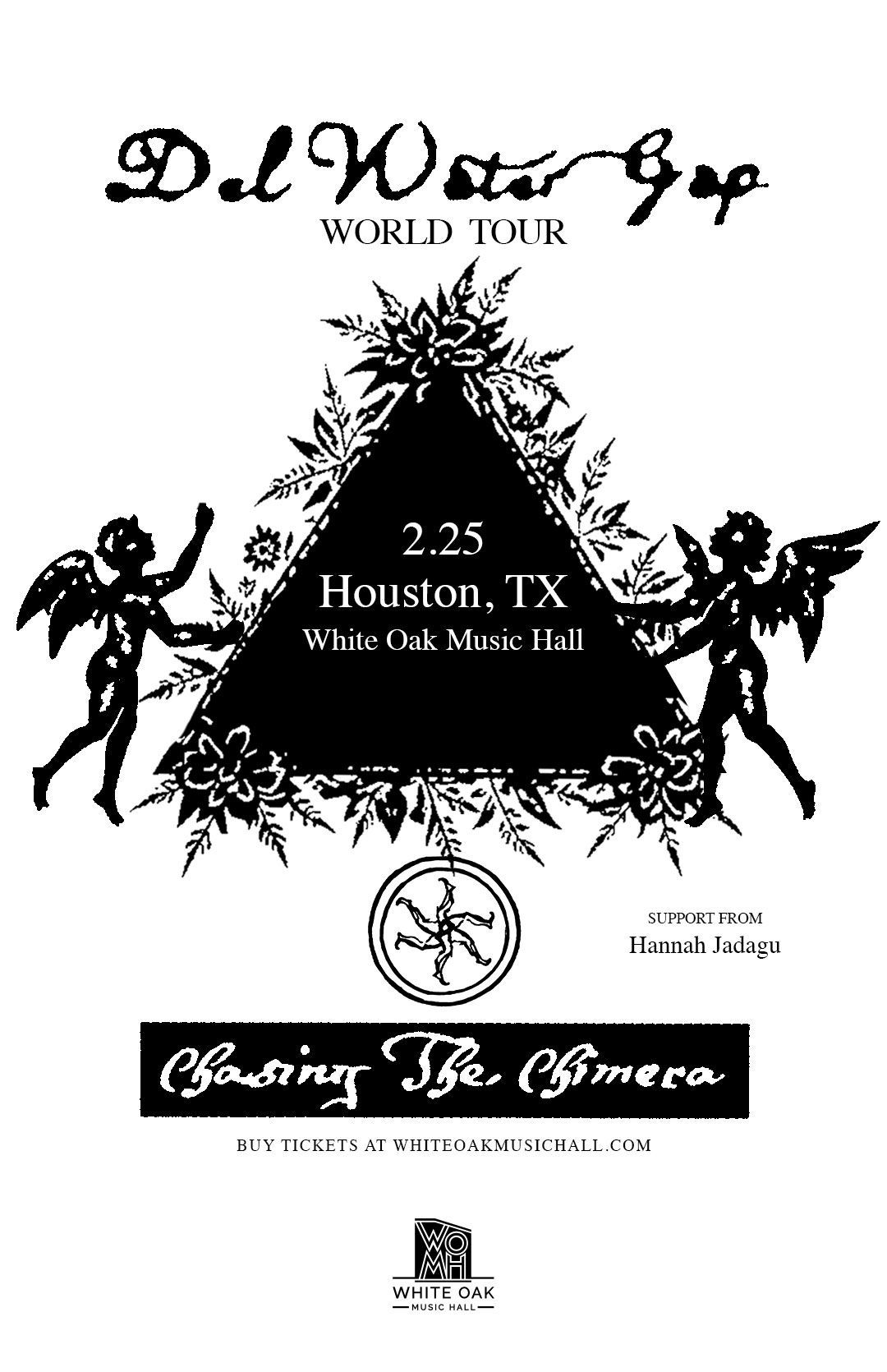 Del Water Gap - Chasing the Chimera World at 9:30 Club, 20 January | Event in Washington | AllEvents