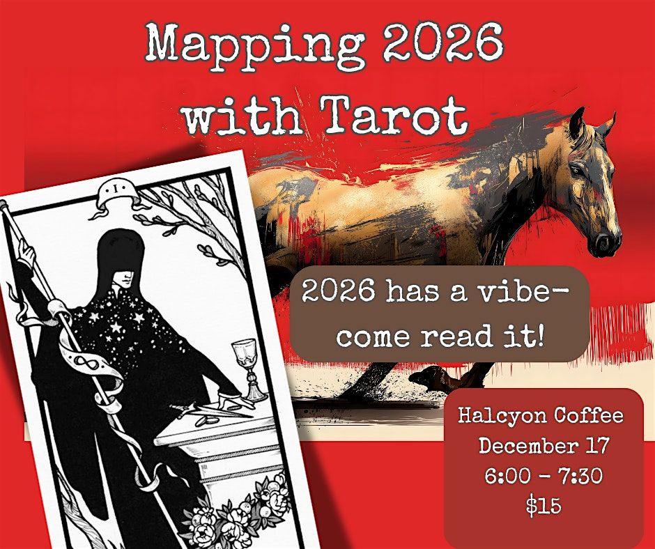 Mapping 2026 with Tarot, 17 December | Event in San Antonio | AllEvents