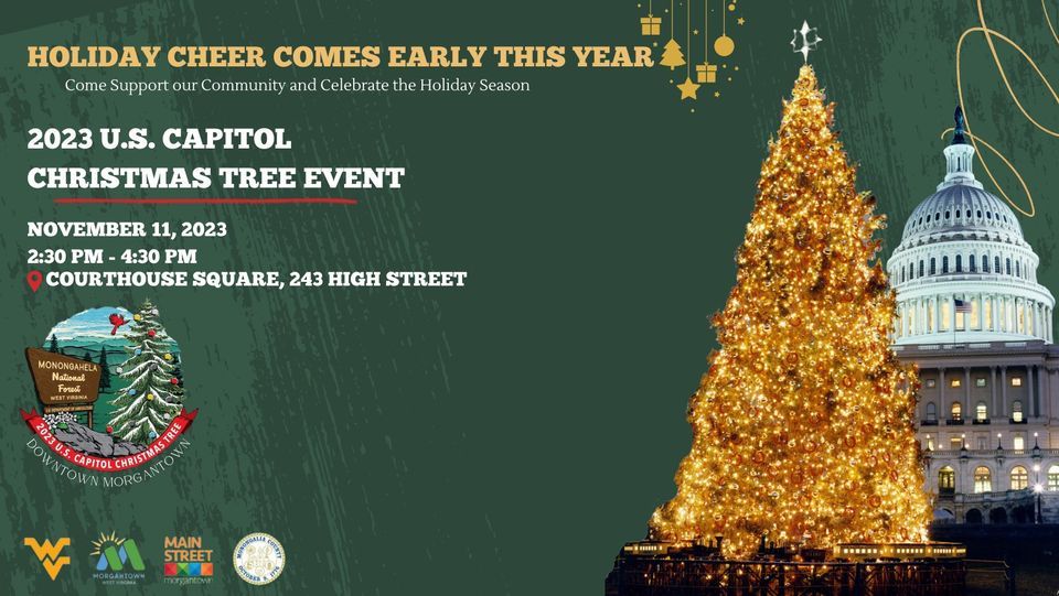 2023 U.S. Capitol Christmas Tree Event, Courthouse Square,