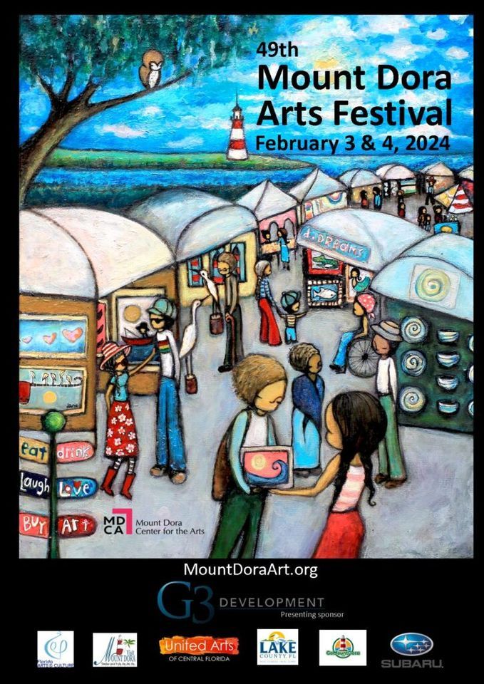 49th Mount Dora Arts Festival February 3 & 4 2024, Mount Dora. Fl, 3