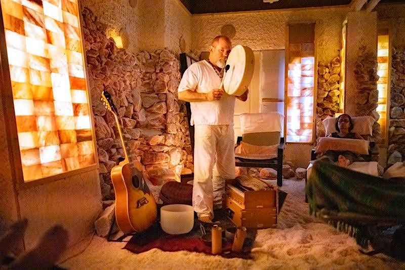 Himalayan Salt Cave Sound Journey w/CosmicThroat Singer Matthew Kocel, 14 December | Event in North Vancouver