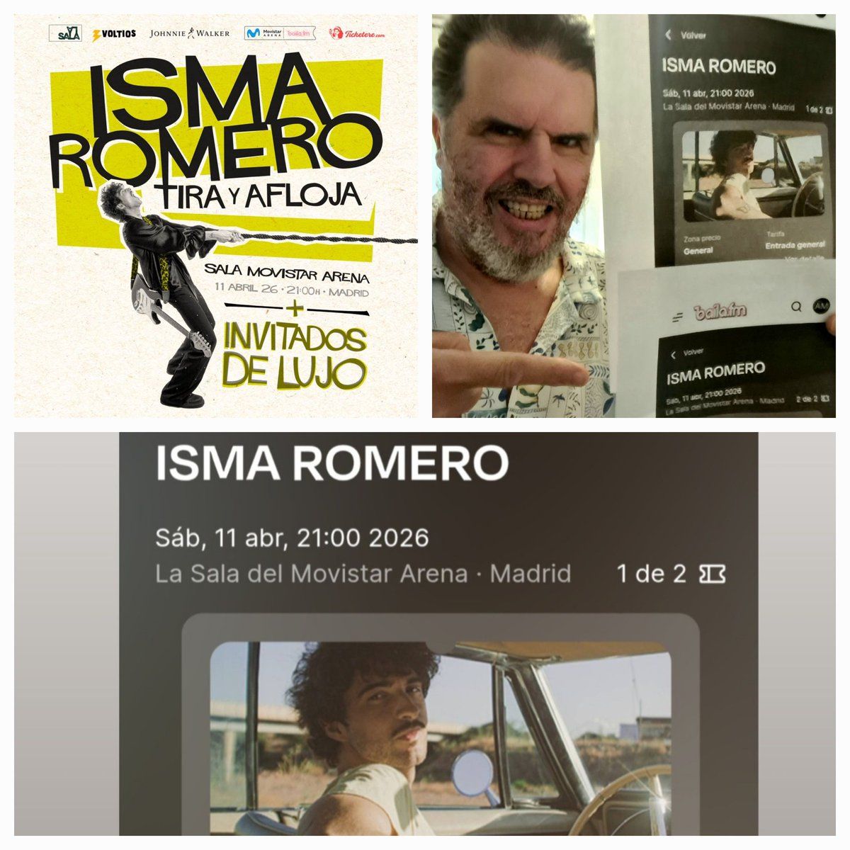 Isma Romero Madrid Tickets, 11 April | Event in Madrid | AllEvents