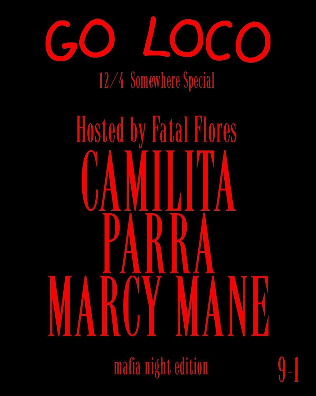 GO LOCO at Somewhere Special (Rooftop Bar at STILE), 4 December | Event in Los Angeles | AllEvents