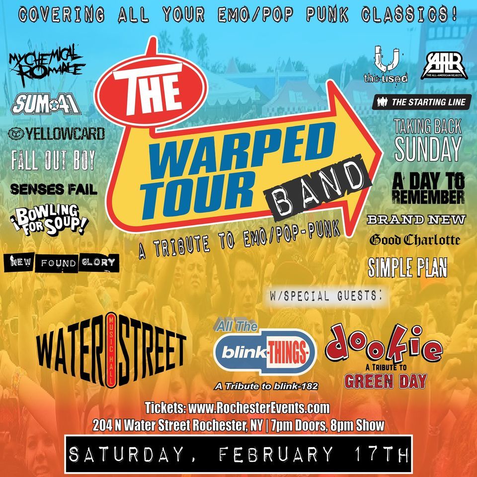The Warped Tour Band, Rochester, Water Street Music Hall, Rochester