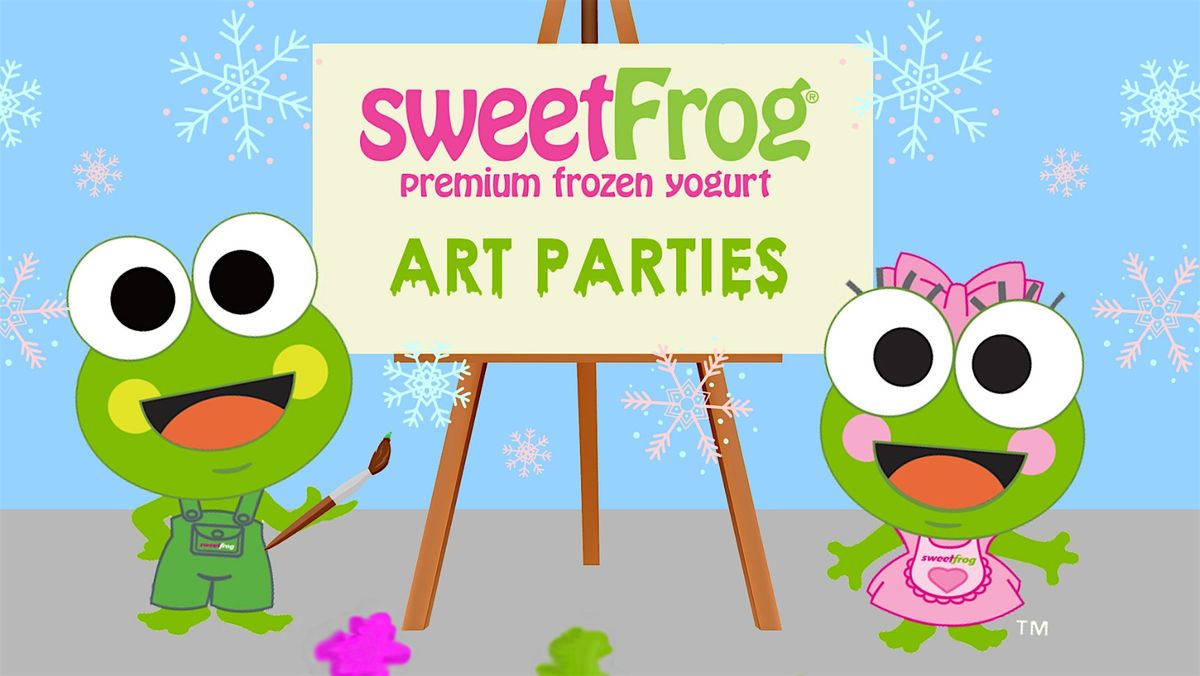 December's Finger-Paint Party at sweetFrog Salisbury, 13 December | Event in Salisbury | AllEvents