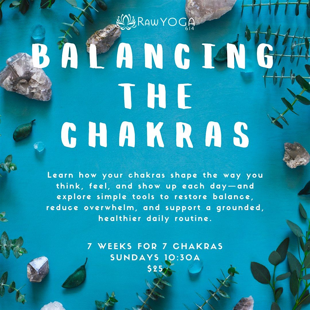 Balancing the Chakras, 7 December | Event in Columbus | AllEvents