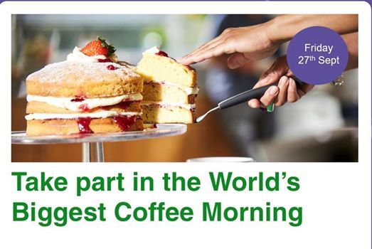 Mcmillan Coffee Morning At Ship Inn Benton Newcastle Upon Tyne