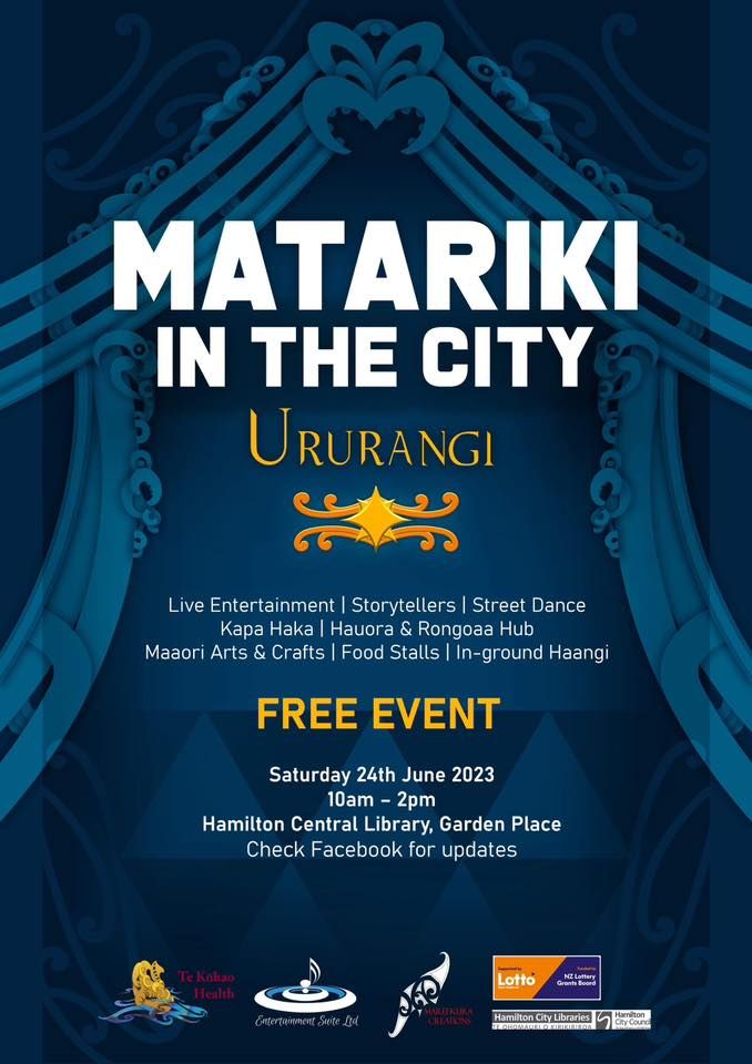 Matariki In The City, Hamilton Central Library, 24 June