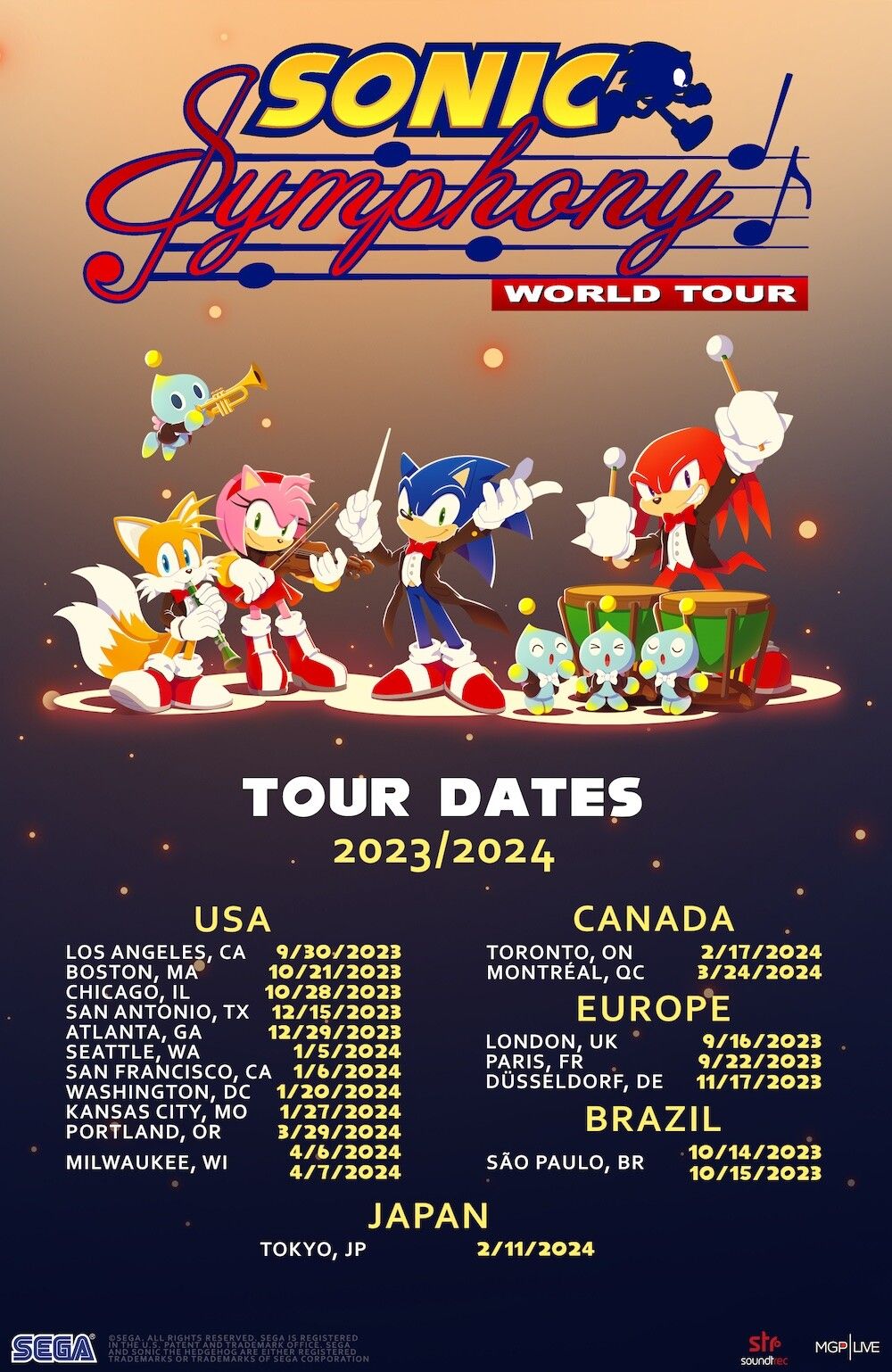 Sonic Symphony at Paramount Theatre Seattle, 29 August | Event in Seattle | AllEvents